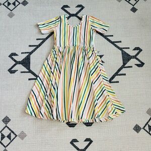 Alice + Ames Colorful Striped Dress